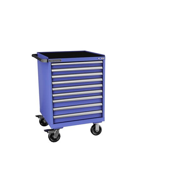 Champion Tool Storage Tool Cabinet, 9 Drawer, Blue, Steel, 28-1/4 in W x 28-1/2 in D x 43-1/4 in H, S15000901ILCMB8S1RT-BB S15000901ILCMB8S1RT-BB - main